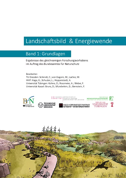 Landschaftsbild und Energiewende (Band 1)