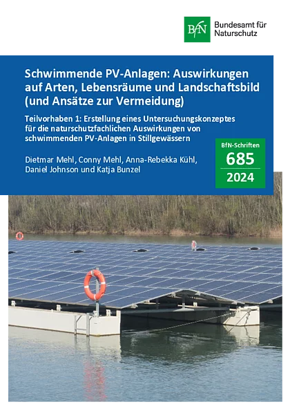 Schwimmende PV-Anlagen: Auswirkungen auf Arten, Lebensräume und Landschaftsbild