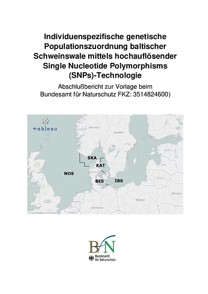 Individuenspezifische genetische Populationszuordnung baltischer Schweinswale